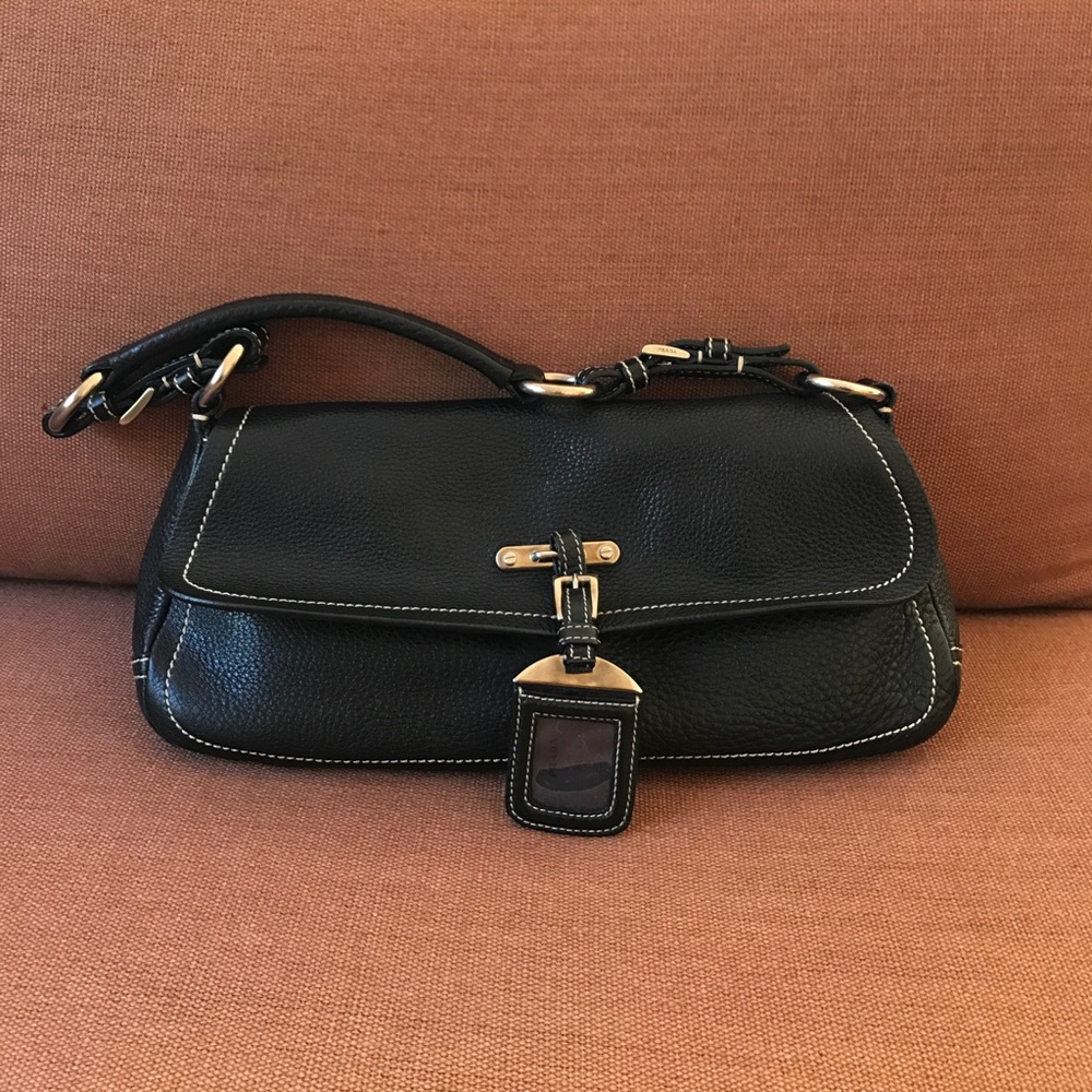 Prada Black Hobo Small